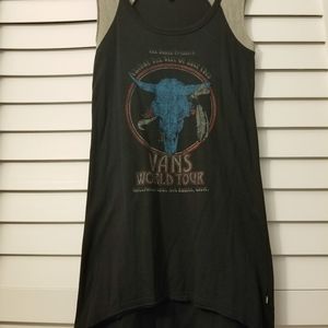Vans dark blue/grey tshirt dress